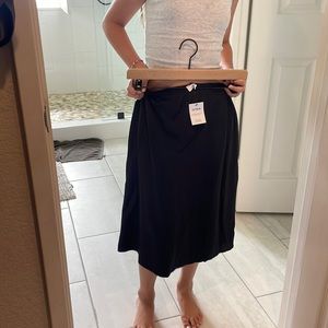Brand new cotton on black skirt/midi